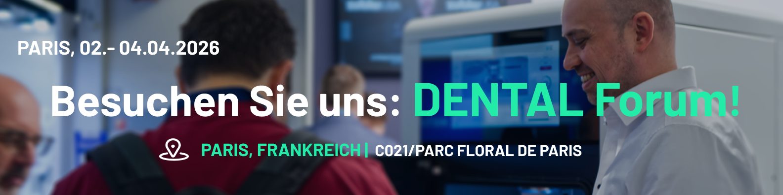 Ankündigung: 2onelab nimmt am Dental Forum 2026 teil