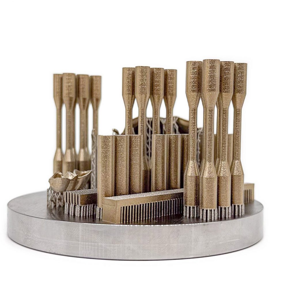 Tensile samples & cantilever (CoCr)