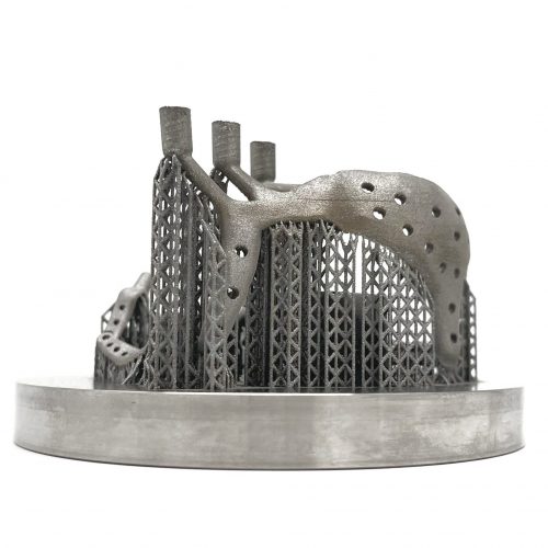 3D printed medical implant (Titanium) by 2onelab