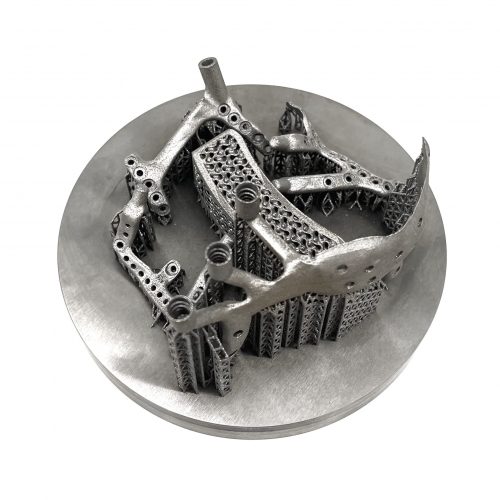 3D printed medical implant (Titanium) by 2onelab