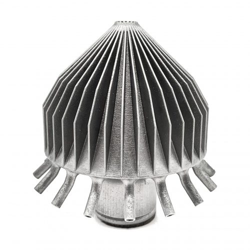 3D printed aluminium nozzle by 2onelab