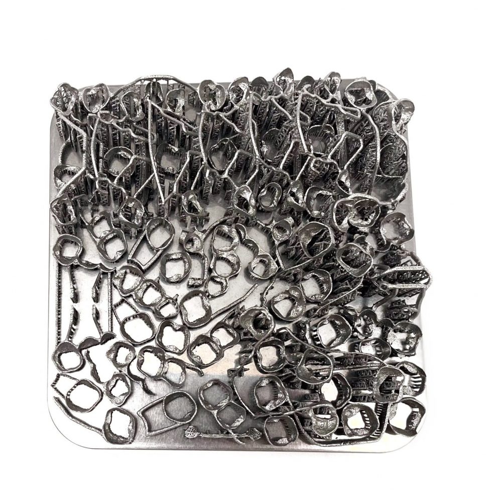 3D printed orthobands (316L) by 2onelab