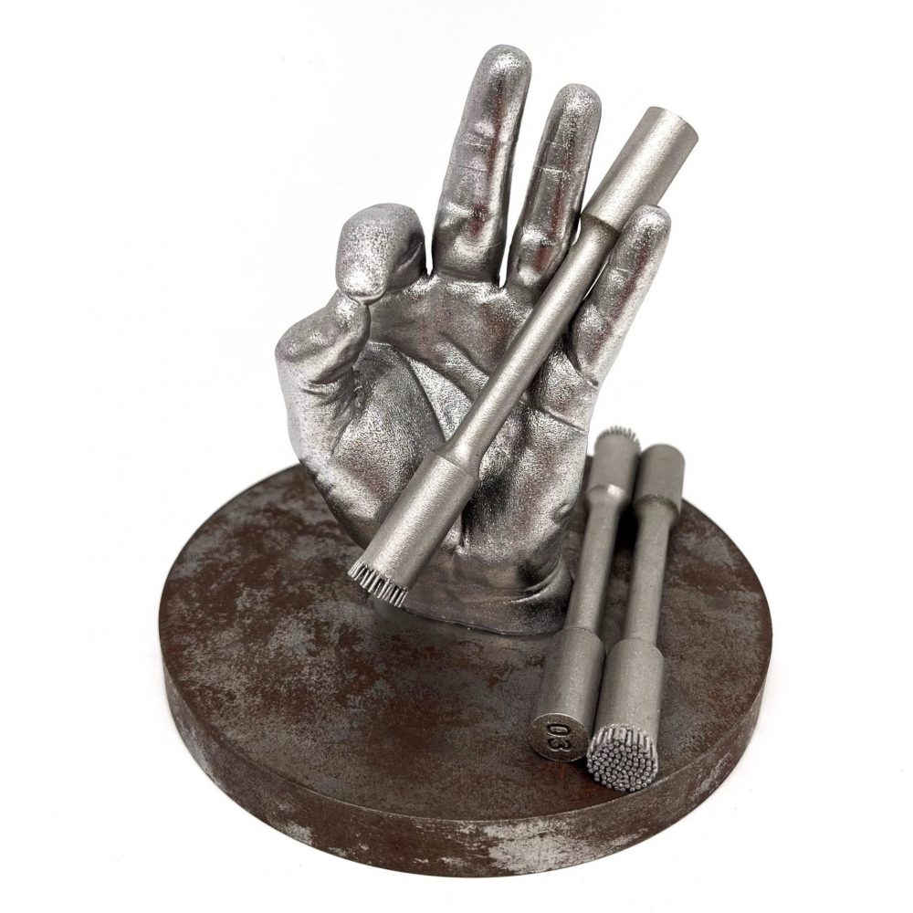 3D printed tensile samples (CoCr) by 2onelab