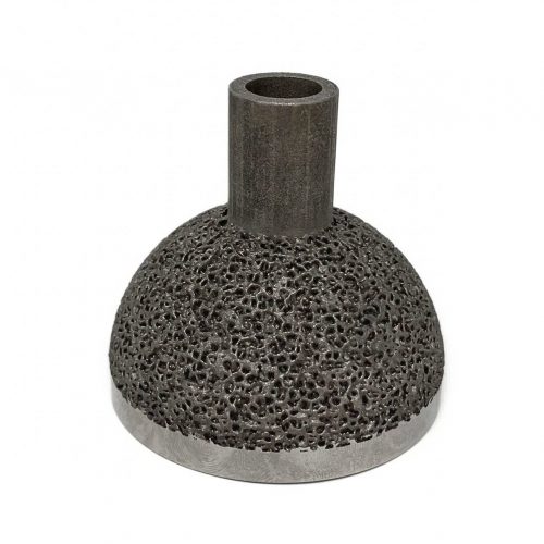 3D-printed titanium joint ball by 2onelab