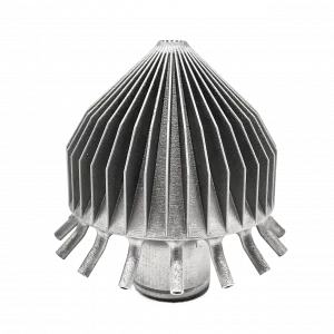 3D printed aluminium nozzle by 2onelab