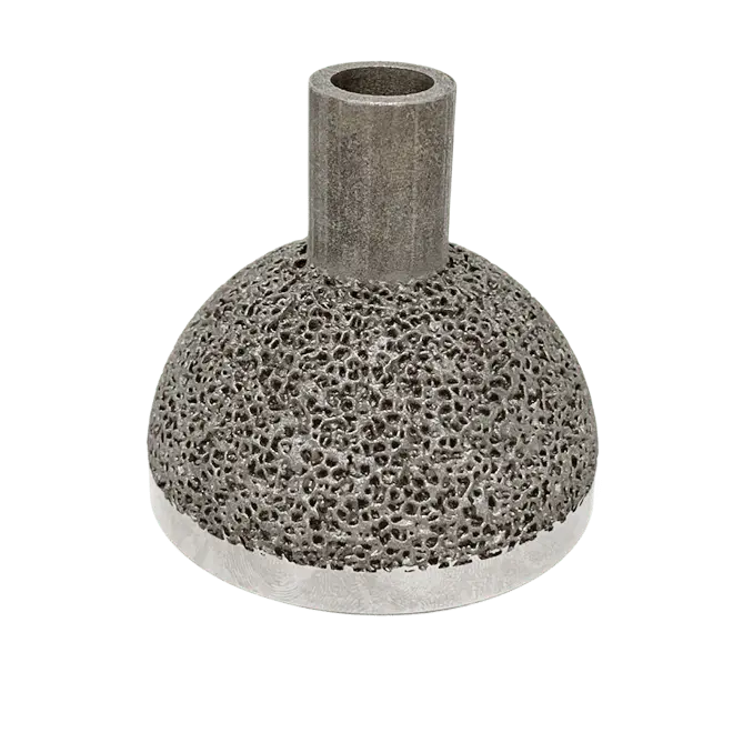 3D printed titanium joint ball by 2onelab