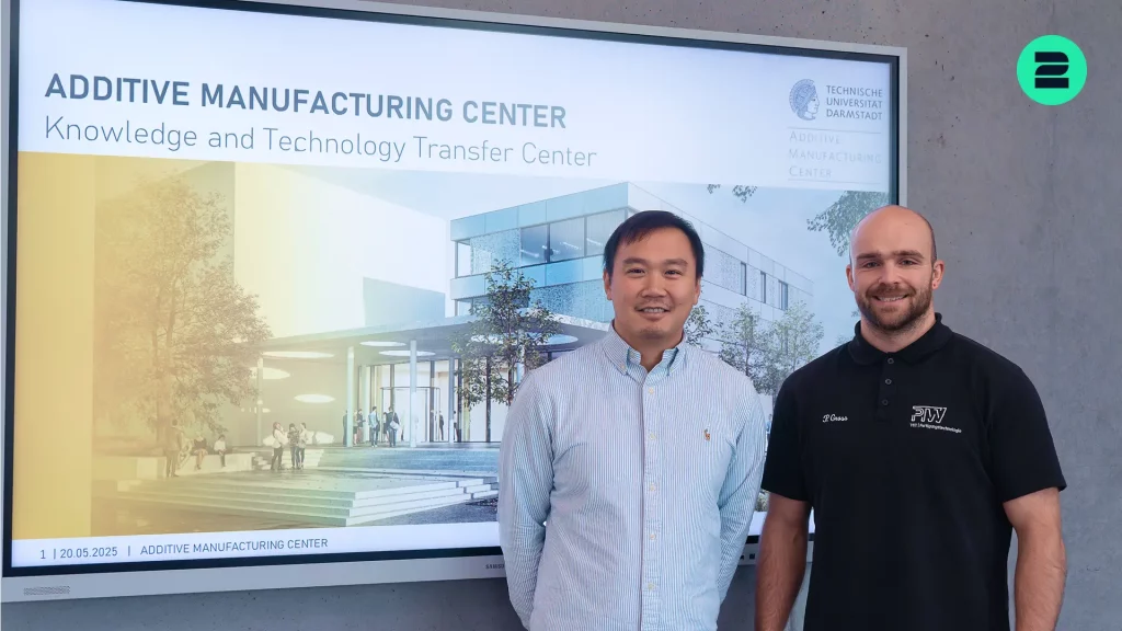 Collaboration with TU Darmstadt: Advancing Additive Manufacturing in Research & Education