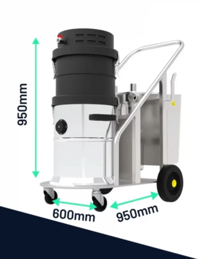 2clean vacuum cleaner measurements