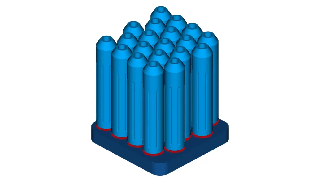 3D printed silencers with the 2Create Plus metal 3D printer