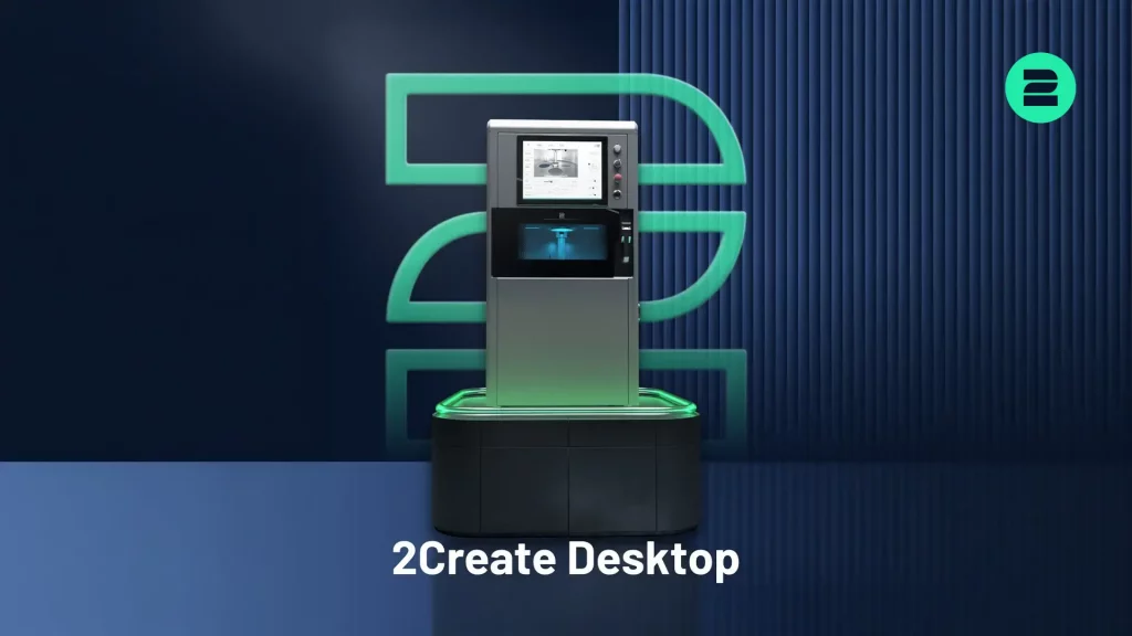 The New 2Create Desktop Metal 3D Printer