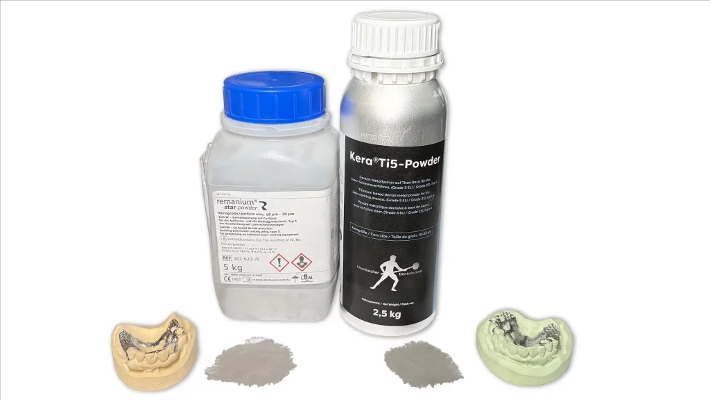 Titanium and cobalt-chromium (cocr) powders and their applications.