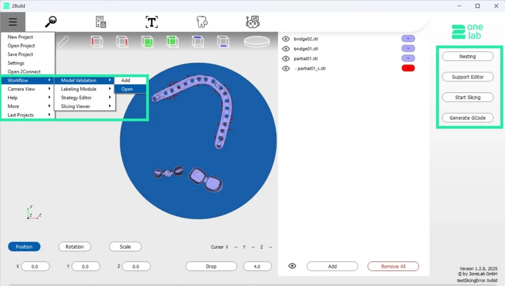 Customizable Workflow Interface