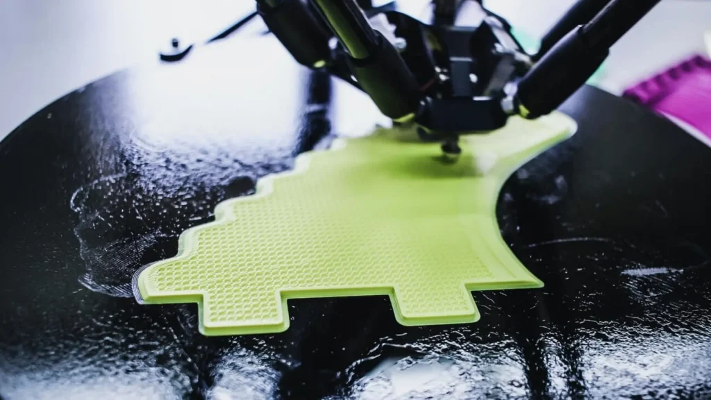 3D printing of plastic