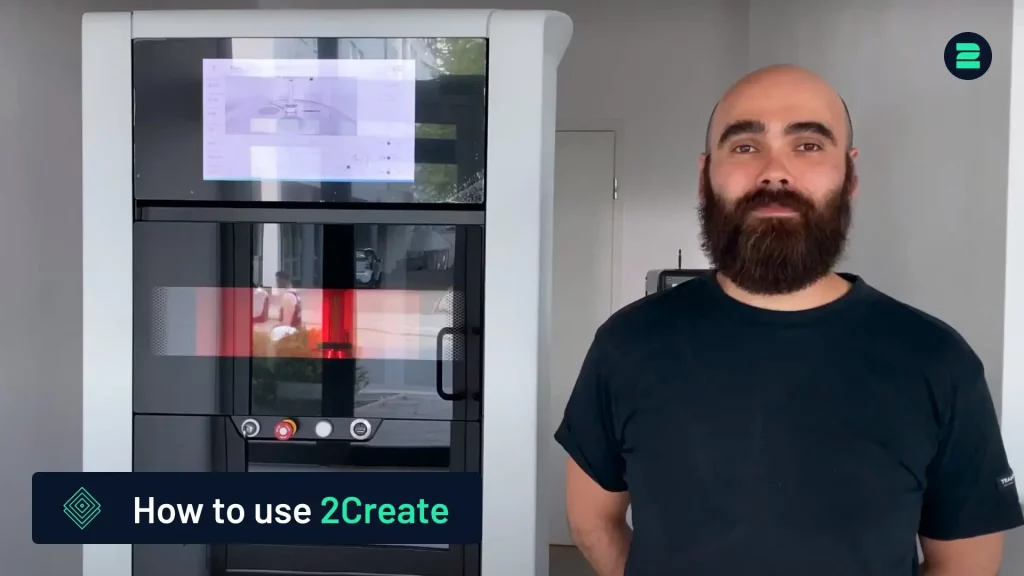 2Create 3D Metal Printer – Quick Start Guide