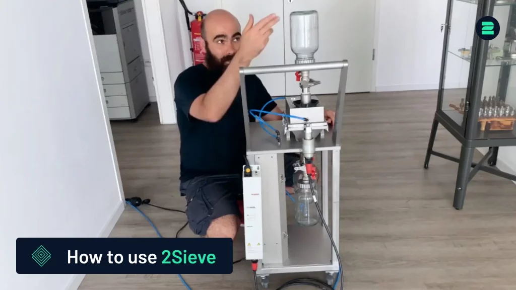 How To Use The Ultrasonic Sieving System 2Sieve