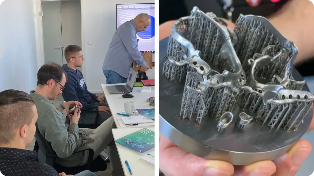 Sinterdays 2023 with 2onelab metal 3d printer solutions demonstration
