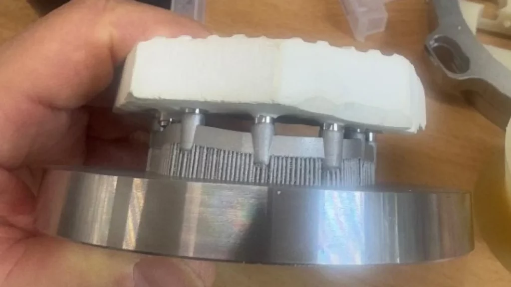 Alternative approach to manufacture telescopic work with the 2Create