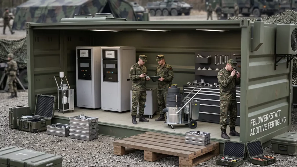 Metal 3D printing for military & defence in action