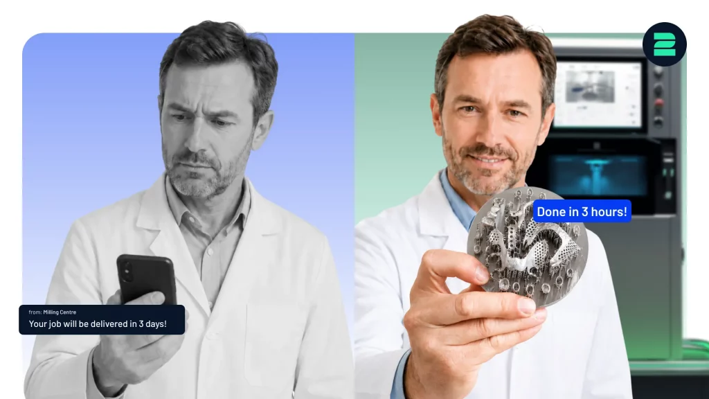5 Benefits: Desktop Metal 3D Printing vs. Outsourcing in Dental Labs