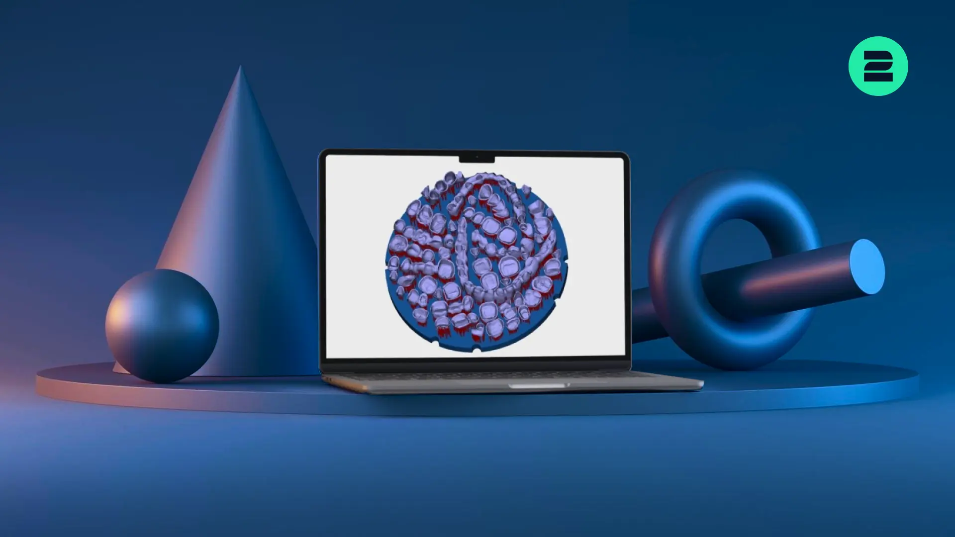 How Many Dental Applications Can Be Printed Simultaneously with 2Create Desktop