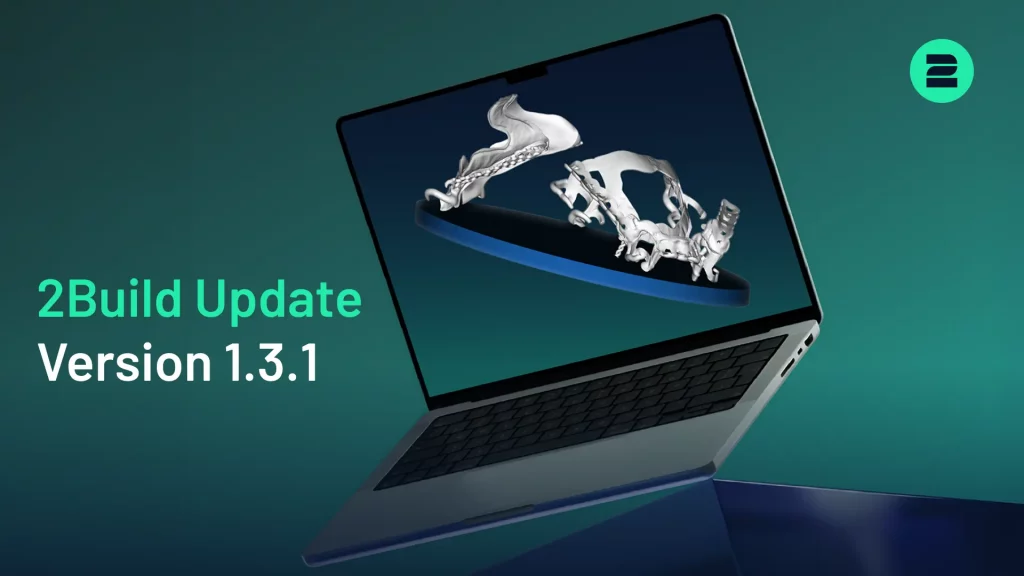 2Build 1.3.1 Release – New System, Stiffening Bars, and Faster Support Generation