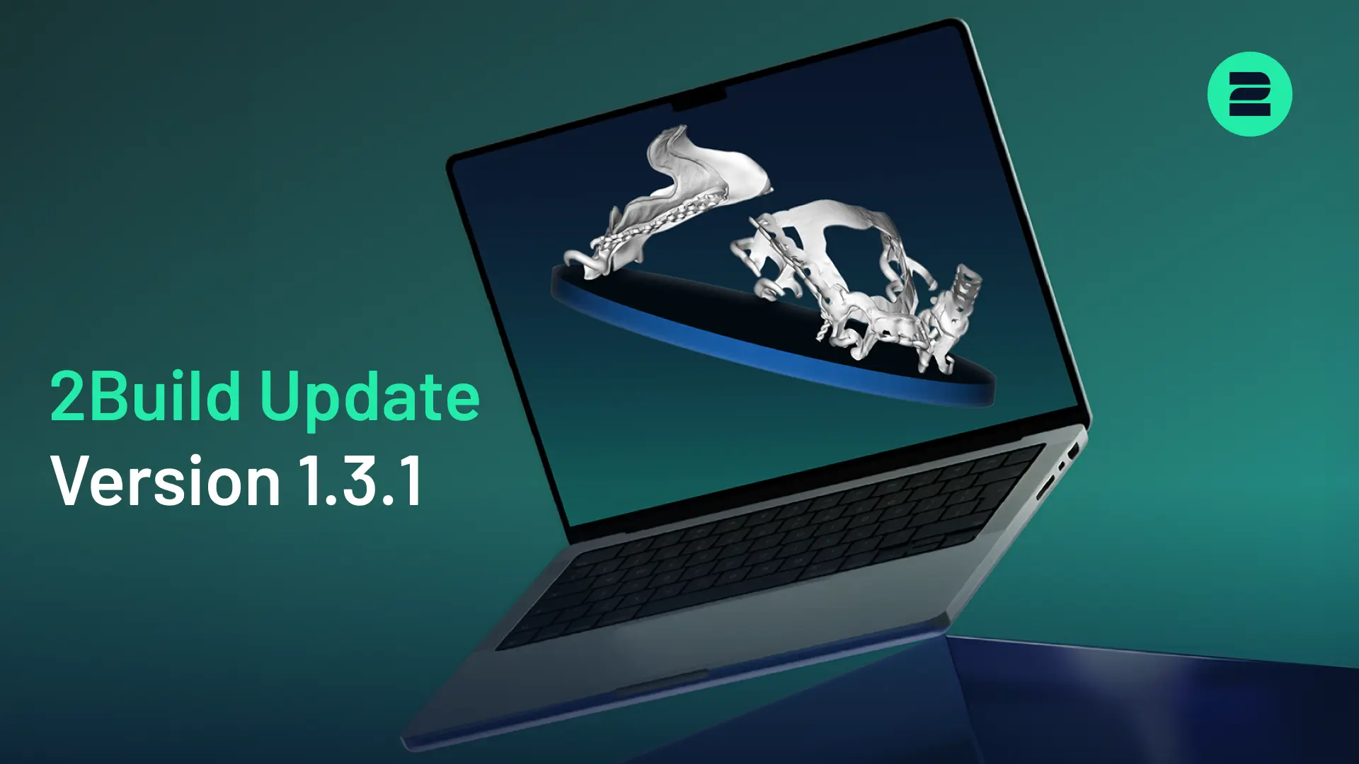 2Build 1.3.1 Release – New System, Stiffening Bars, and Faster Support Generation