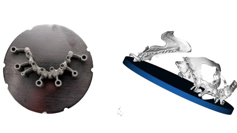 2Build update 1.3.1 - Display of 2Create Desktop Build plate in 2Build (right)
